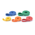 JOINFIT Training Natural Latex Rubber Strips Band 20LB-200LB Resistance Range 208cm Circle Customizable Colors