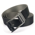 TUSHI Custom Men's Business Belt Outdoor Adjustable Nylon Fabric Automatic Metal Buckle Alloy Material 3.4CM Width 120CM Length