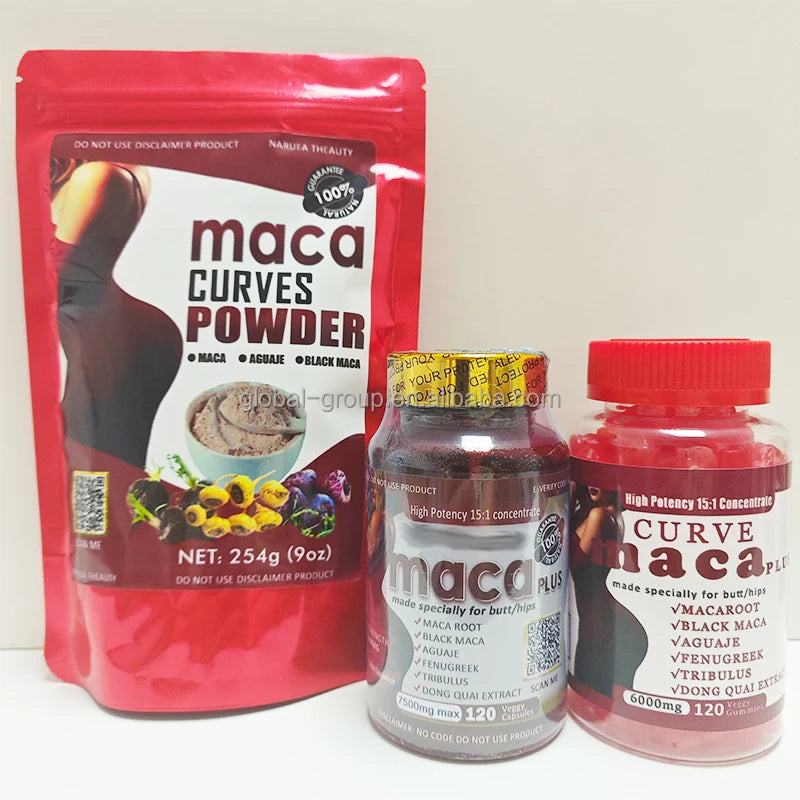 OEM Factory Maca Capsules Big Butt Enlargement Buttock Enhancement Capsules Butt and Hip Enlargement Firming Maca Capsule