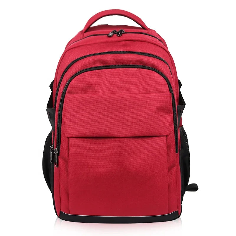 CHANGRONG 17.3 Inch Unisex Travel Laptop Backpack Custom Extra Large Waterproof PET Canvas Lining Casual Style Strap Men Women