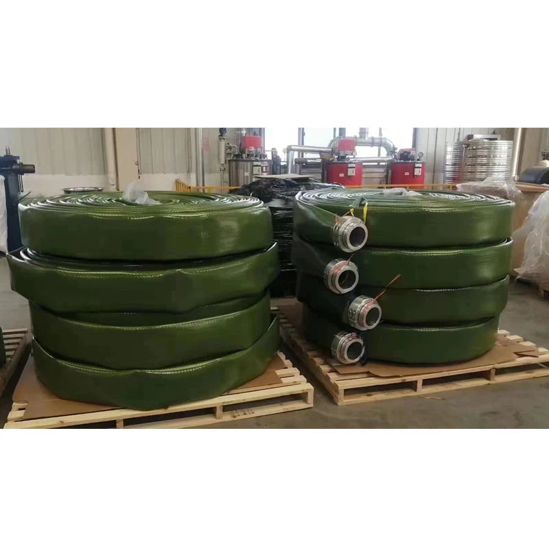 Flexible 8inch 14inch 16inch TPU Lay Flat Hose 150pis/200psi 12inch TPU Layflat Hose 300mm for Slurry Manure Plastic Tubes