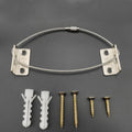Factory Furniture Stamping Stainless Steel Anti-Tip Straps Child Proofing Wall Safety Anchors JNT ST-205