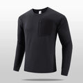 Factory Supply Long Sleeve Shirt Safety Welding Work T-Shirt Fire Retardant Work Henley Shirt
