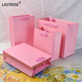 OEM logo Printed Gift Bag Ribbon Hand Eyelash Packaging Bag Create My Own Brand on Paper Shopping Bag