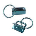 Newest Color Plated Key Fob Hardware Keychain Wristlet With Split Ring 1 Inch