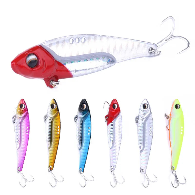 Wholesale VIB028/VIB029/VIB030 13g 16g 20g Artificial Hard Vibration Baits Metal Blade Sinking VIB Fishing Lures
