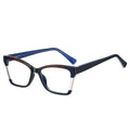 Women Eye Glasses Frame Acetate Temple Optical Glasses Custom Logo Designer Eyewear TR90 Optical Frame