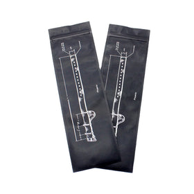 Matt clear Window Ziplock Insole Packing Bag Smell Proof Customized