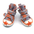 Wholesale Strong Anti slip Pet Dog Ankle High Boots with Stars Pattern