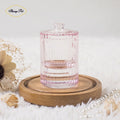 50ml Vintage Perfume Bottle New Design Pink Refillable Sprayer Atomizer Screen Printed Surface