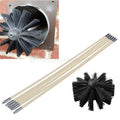 Deal Dryer Vent Cleaning Brush Duct Brush Cleaner Kit Fireplace Chimney Brushes Lint Remover MegaBDM