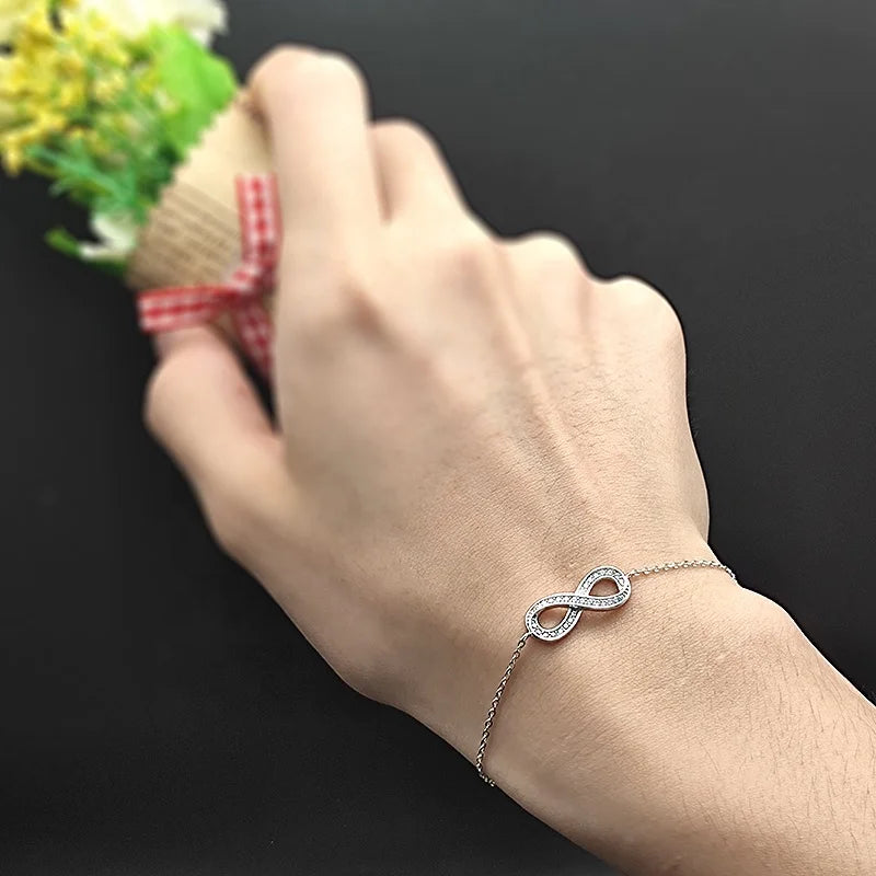 Women Bracelet Gold Plated Bracelet Cubic Zircon S925 Sterling Silver Bracelets