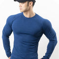 M308 Custom Fitness Athletic Wear Fitted Tshirt Compression Shirts Gym Long Sleeve T Shirt