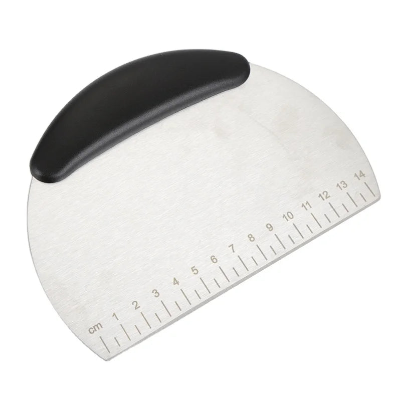 Kitchen Gadget Dough Cutter PP Handle With Scale Baking Tools Pastry Cutter