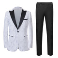 OEM High Quality Custom Men's Wedding Suit Slim Fit Mens 2 Piece Suit Luxury Groom Tuxedo Suit for Men