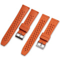 Tropical FKM Watch Band in Stock 18/20/22mm Smart Sport Bracelet for Watch Wholesale Fluorine Rubber Strap with Small MOQ