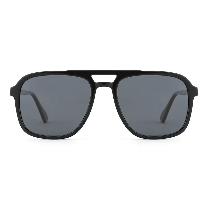 Shuangqiao Mixed Color Transparent Super Thin Professional Anti-ultraviolet Frame Acetate Sunglasses