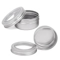 custom beard oil hair wax skin care cream aluminum jar aluminum cans lip balm custom logo tin  box packaging container tin can