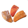 Huiying Beauty Personal Care Skin Mookaite jasper Stone Gua Sha Stone Claw Facial Massage Boards