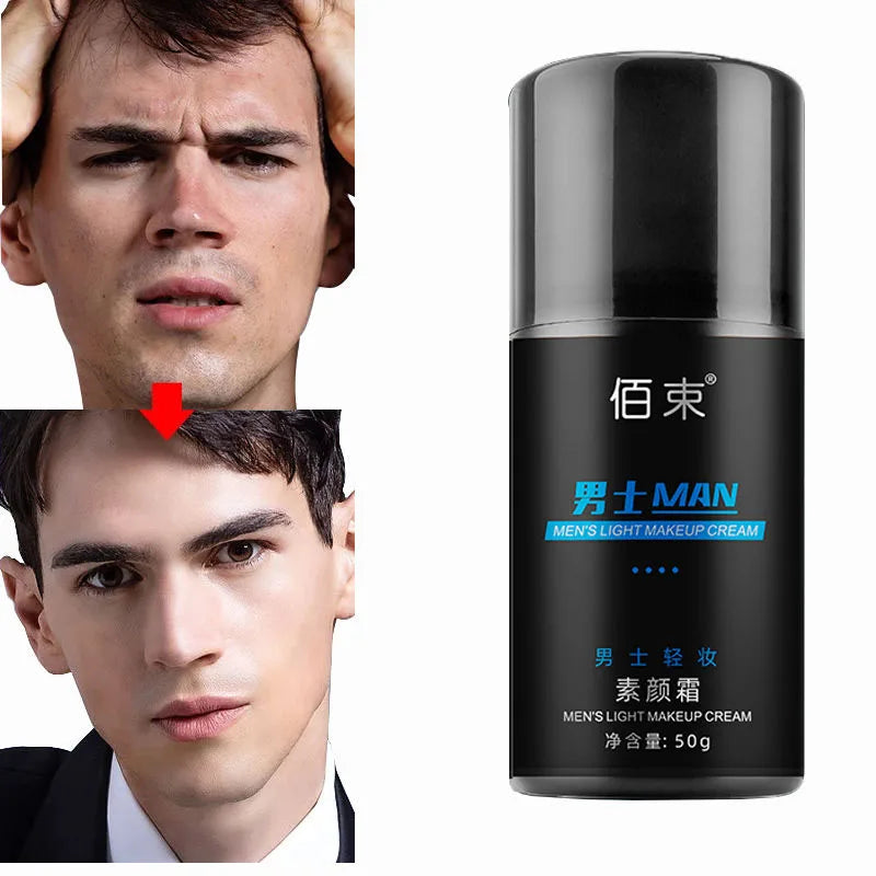 Organic Men's No-Makeup Moisturizing Cream Whitening Moisturizing and Brightening Skin in Stock Wholesale Price