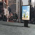 2024 New 55 Inch IP66 Outdoor Ultra-Thin Bezel 4K HD Digital Poster LCD Advertising Machine with SDK for Elevator Use