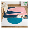 Abstraction Living Room Rugs Thickened Flannel Kids Bedroom Play Carpets