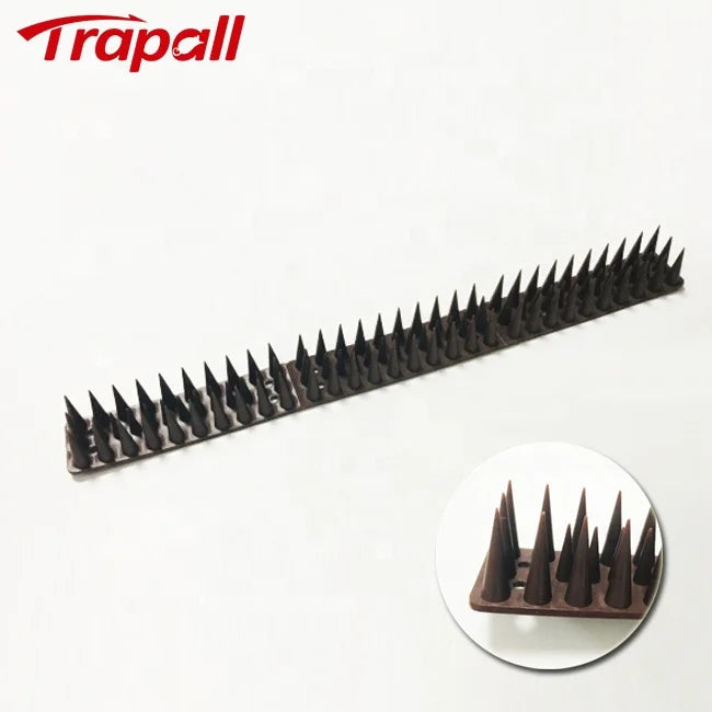 Outdoor Plastic Pigeon Cat Control Prickle Strip Anti Bird Spikes 12Pack