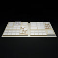 Microfiber Jewelry Display Stand Window Jewelry Props Necklace Pendant Display Stand Set