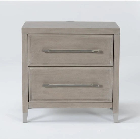 Modern European Style Bedside Cabinet with Drawers MDF Wood Customized Color Smart Design for Bedroom Living Room & Hotel Use