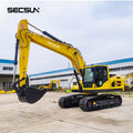 SECSUN New Design Medium Hydraulic Crawler Digger Machine 33 Ton 34 Ton 37 Ton 39 Ton Large Crawler Excavator for Sale