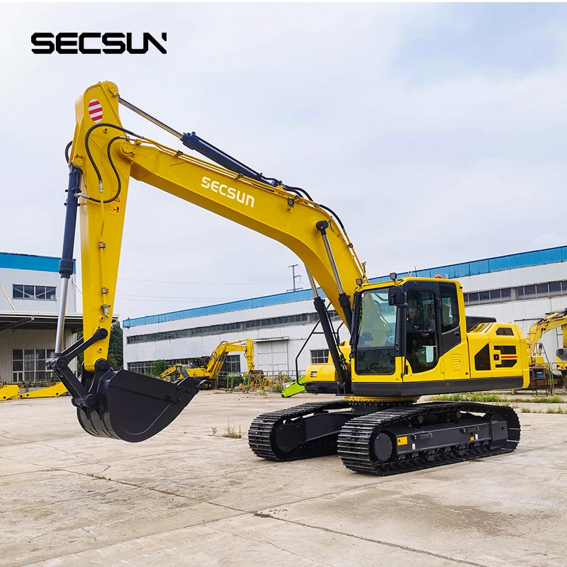 SECSUN New Design Medium Hydraulic Crawler Digger Machine 33 Ton 34 Ton 37 Ton 39 Ton Large Crawler Excavator for Sale