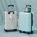 Gift custom Customizable Unisex ABS+PC Hard Shell Luggage with Cup Hook and USB Charging Interface Spinner Smart Suitcase