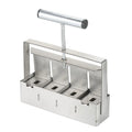 High Quality Mini 4 Hand-held Soil Blocker Soil Blocking Tool Seed Starting Plugs Seeds Starter Pallet Seedling Soil Block Maker