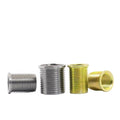 SS304 Spark Plug Thread Repair Insert M14x1.25 to M16x1.25 Metric Threaded Sleeve Durable Engine Cylinder Head Repair Kit
