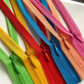 Hengda Customizable 3# 5# Nylon Invisible Open-End Zipper Eco-Friendly Colorful Waterproof Resin for Sewing Fabric for Shoes