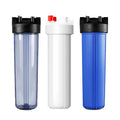 20 Inch Large Blue Filter Bottle and PP Filter Housing for Whole House Pre Filtration System