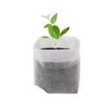 Dropshipping 100Pcs/Set  Nursery Bags Non-Woven Fabric Seedling Bags Biodegradable Grow Bags for Home Garden Supply