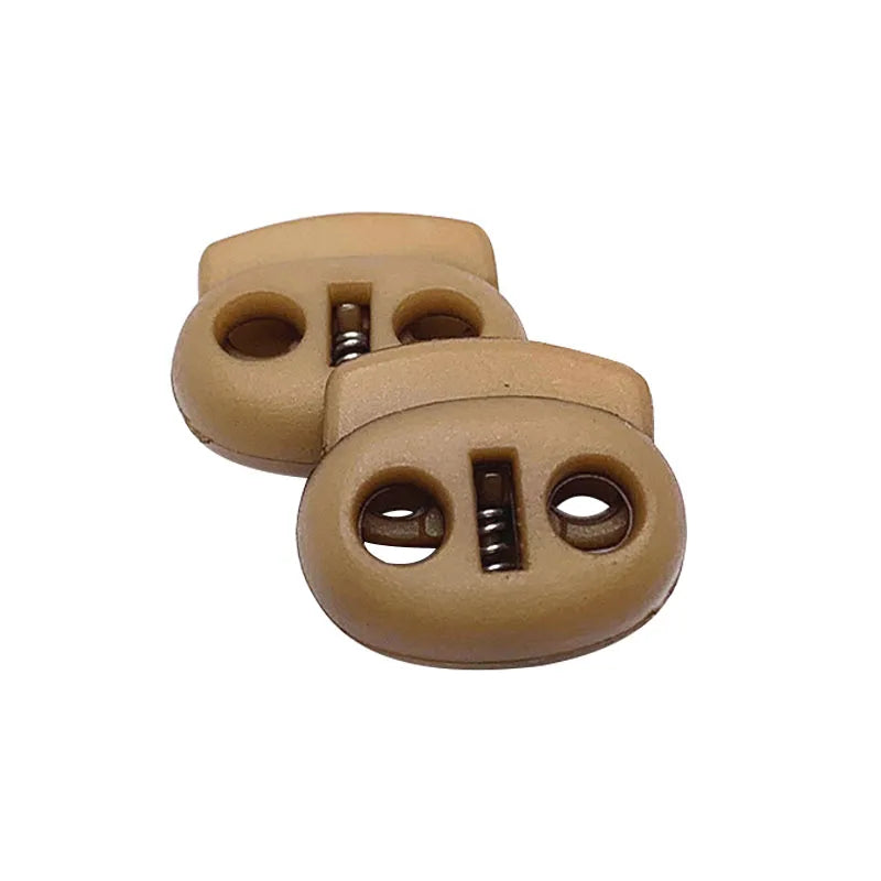 Factory Supply POM Colorful Plastic String Cord Stopper Toggle Lock Cord Drawstring Stopper for Fashion Apparel Bags Shoes