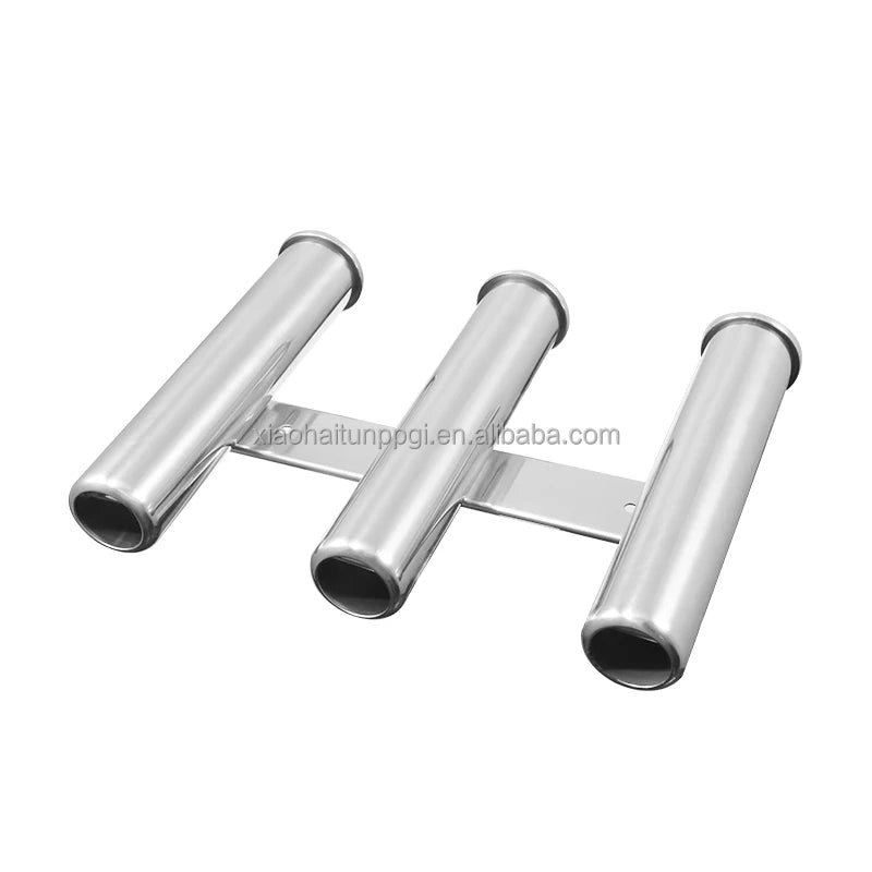 Little Dolphin 316  Stainless Steel  Marine Hardware 3 Fishing Rod Holder Aluminum Solid Convenience Outdoor Fishing Rod Holder Marine Hardware