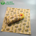 Customized Greaseproof PE Coated Baking Paper Sheets Single-Sided Food Wrappers for Sandwiches and Cookies with Inkjet Printing