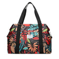 Manufacturer Custom New Printing Oxford Polyester Leather Travel Beauty Chain Bag Ladies Fitness Handbag Set Womens' Travel