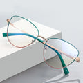 3083 2023 Trending Fashion Anti Blue Light Glasses Wholesale Tr Temple Cat Eye Custom Design Eyewear Optical Frame Eye Glasses