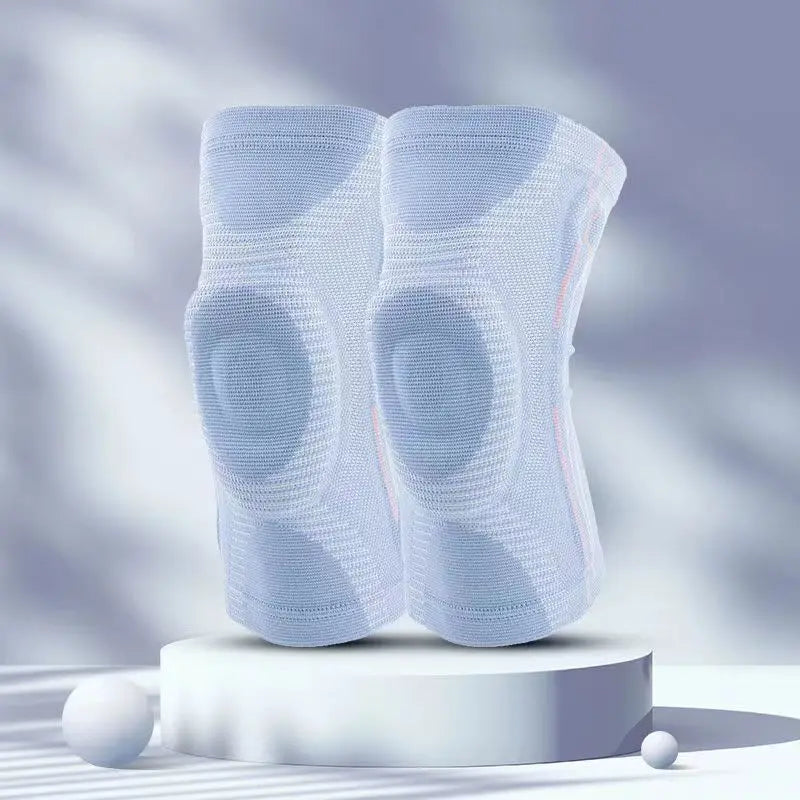 HX011 Ollas Professional Knee Pads Silicone Anti-Collision Knee-Length Compression Kneepad