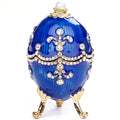 Colored Eggs Metal Crafts Home Furnishing Creative Decorations Jewelry Box Business Gifts Ornaments