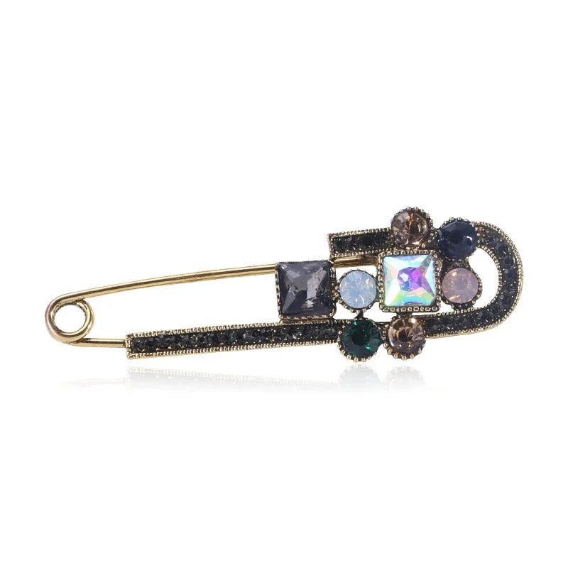 Fashion Jewelry Accessories Luxury Rhinestone Brooch Pin Broaches Women Brooches Clothes Decoration