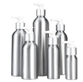 Custom Logo Eco-friendly 24/410 20ml-1000ml Disposable Aluminum Cosmetic Lotion Bottle with Screw Cap