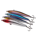 OEM 5.5g 7g 10g 13g 16.5g 19g 23g Sinking Hard Pencil Lure Stickbait Plastic Artificial Swim Bait Wobbler Bass Pike Fishing Lure