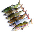 TOPRIGHT MJ1022 16.8g 120mm Artificial Realistic Hard 4 Segmented Fishing Lure Multi Jointed Fishing Lures Hard Swimait