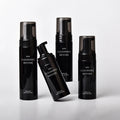 Foamer Cylinder Foam Soap Pump Bottle PET Plastic Custom 100ml 120ml 150ml 250ml Matte Black Skin Care Free Foam Sprayer