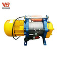 Warehouse Using KCD 300KG 600 800KG/1Ton/1.5Ton/2Ton Wire Rope Crane Winch Three Phase for Sale